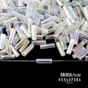 Стеклярус Preciosa 35122/58205/3"